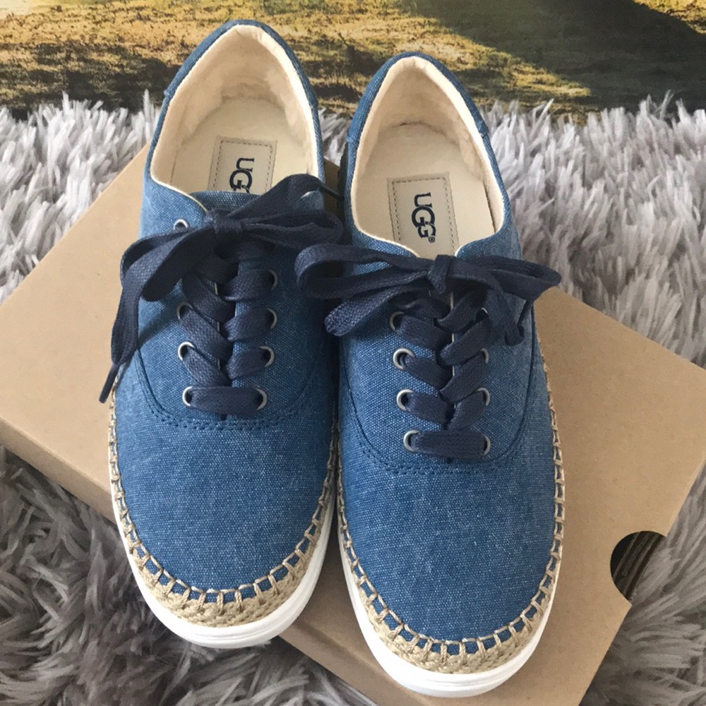 UGG Canvas Sneakers. New with box.